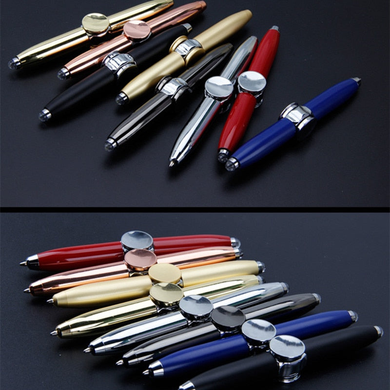 LED Fidget Spinning Pen