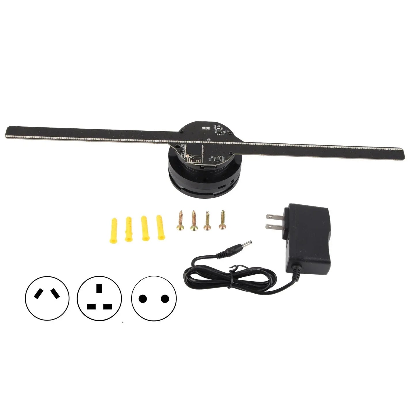 LED 3D Hologram Fan